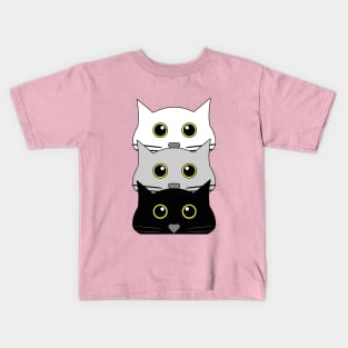 3 cats Kids T-Shirt